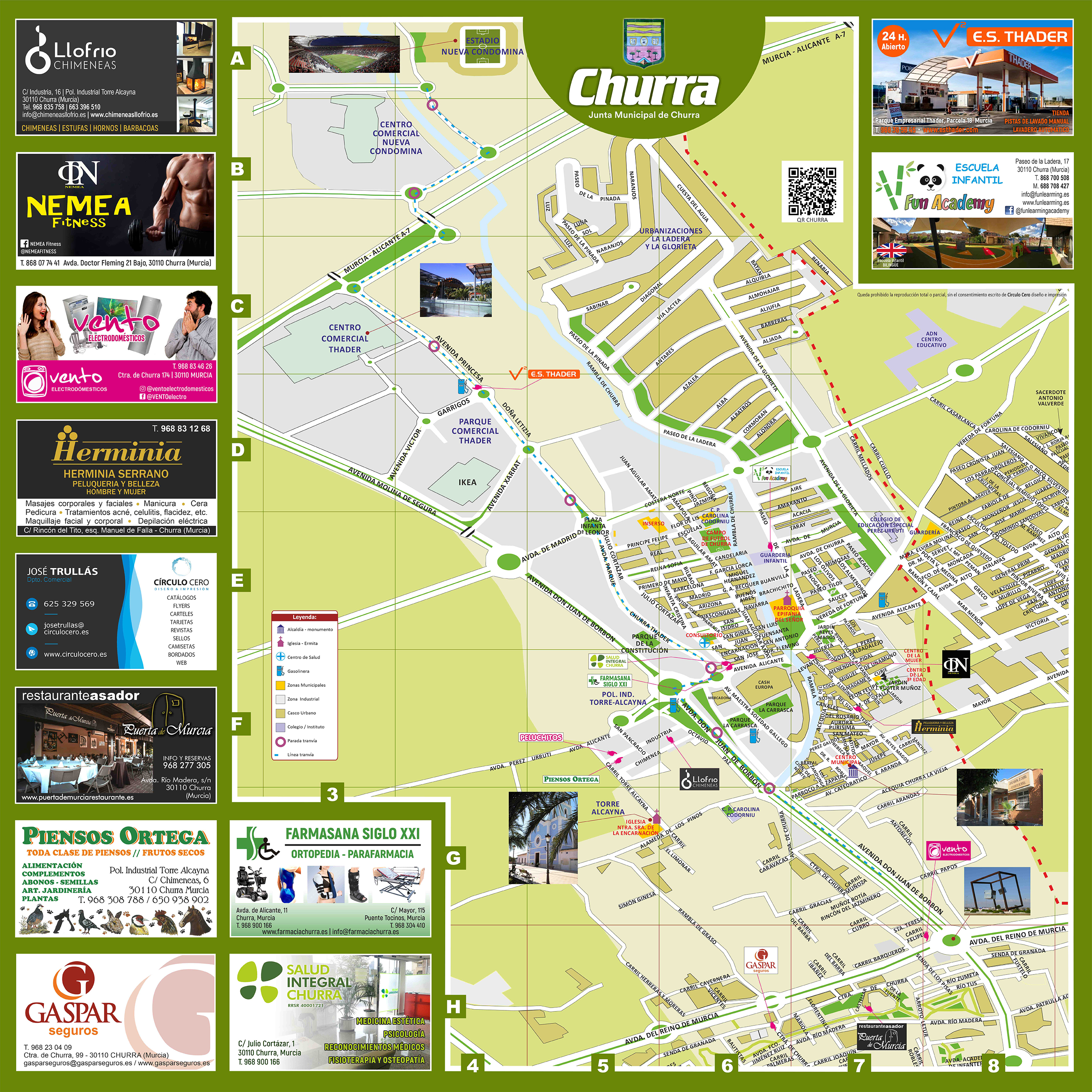 Plano interior Churra